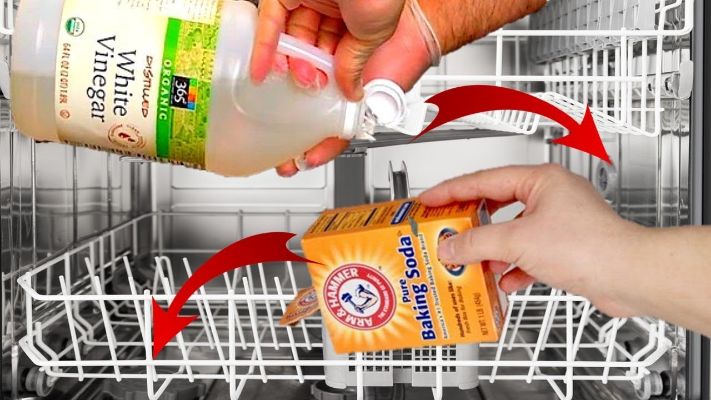 Baking soda can work wonders in cleaning your dishwasher
